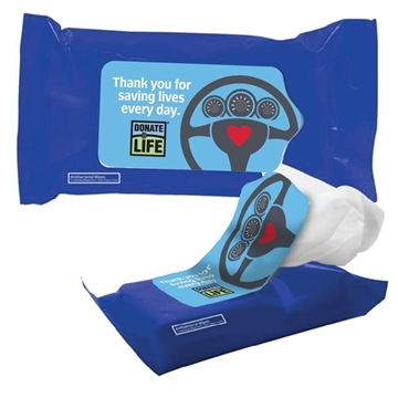 Picture of DMV Appreciation Antibacterial Wet Wipes